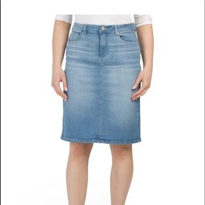 NWT D. Jeans High waisted recycled denim skirt 8